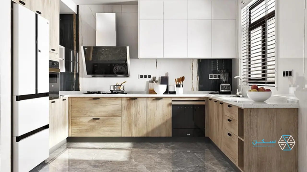 مطابخ مودرن صغيرة بالرياض 2025 بتصاميم ذكية تناسب بيتك